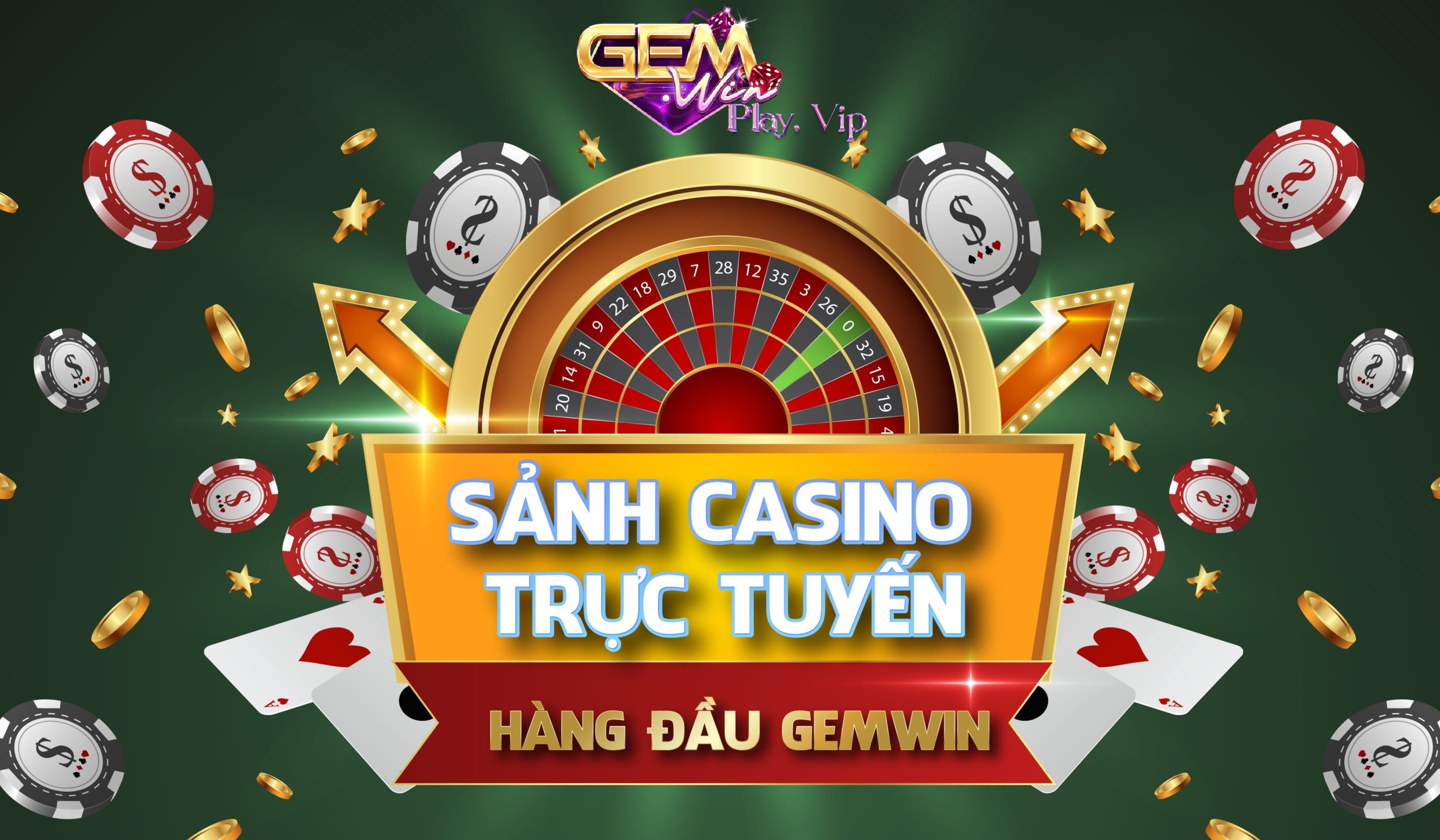 Sảnh Casino trực tuyến hàng đầu tại Gemwin